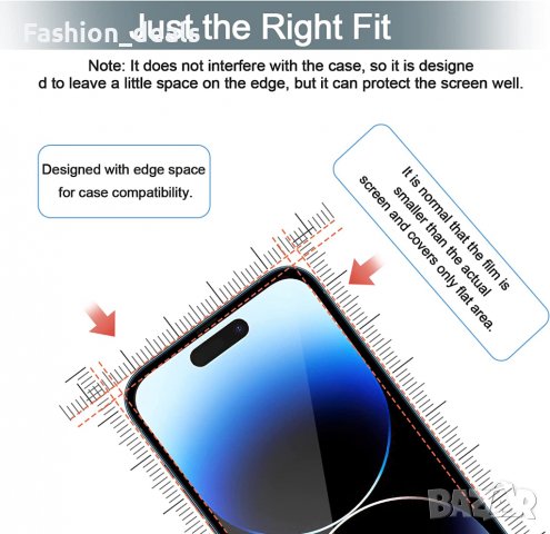 Нов комплект протектор за телефон  iPhone 14 Pro 6.1 инча Защита Айфон, снимка 5 - Стъкла за телефони - 38188472