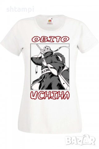 Дамска тениска Naruto Obito Uchiha,Анимация,игра,Празник,Повод.