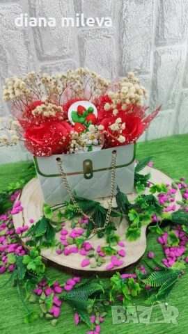 Специална аранжировка за 8ми Март!!, снимка 8 - Декорация за дома - 53219331