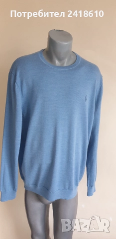 POLO Ralph Lauren  Merino / Knit Slim Fit Mens Size XL / 2XL НОВО!  ОРИГИНАЛ! Mъжки Пуловер, снимка 11 - Пуловери - 52095349