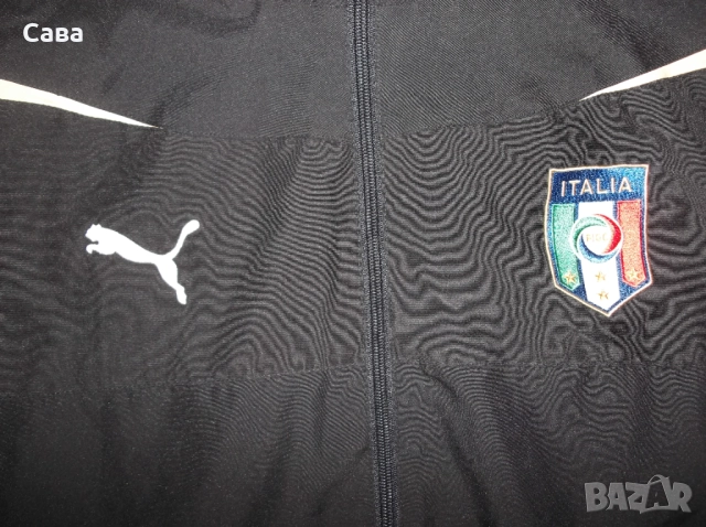 Горнище PUMA-ITALIA  мъжко,Л, снимка 3 - Спортни дрехи, екипи - 52931785