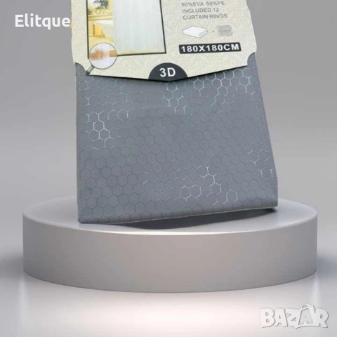 Завеса за душ 3D 180х180, снимка 6 - Пердета и завеси - 52860796