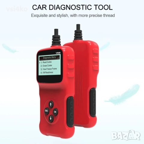 OBD2 устройство V309 - универсален уред за диагностика на автомобили , снимка 6 - Аксесоари и консумативи - 40344739
