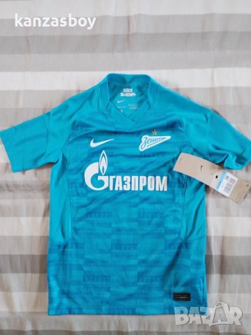 Nike Zenit Saint Petersburg Home 21/22 T-Shirt - страхотна юношеска тениска НОВА, снимка 4 - Детски тениски и потници - 43611631