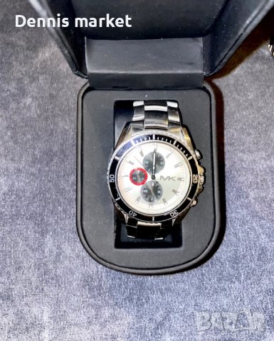 Оригинален Мъжки часовник MICHAEL KORS MK83355 SILVER, снимка 1 - Мъжки - 39410843