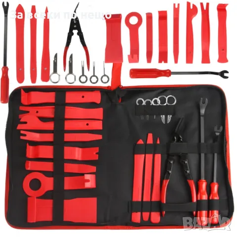 Комплект интериорни инструменти за демонтаж на компоненти по каросерията 19 части StahlMayer