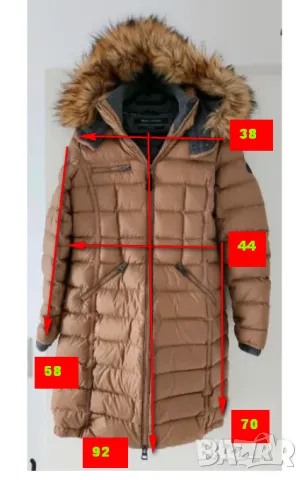 пухено палто / яке  Marc'o Polo  размер 36, снимка 10 - Якета - 47414122