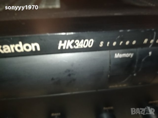 HARMAN/KARDON HK3400 RECEIVER-MADE IN JAPAN-SWISS 1801241125, снимка 12 - Ресийвъри, усилватели, смесителни пултове - 43863303
