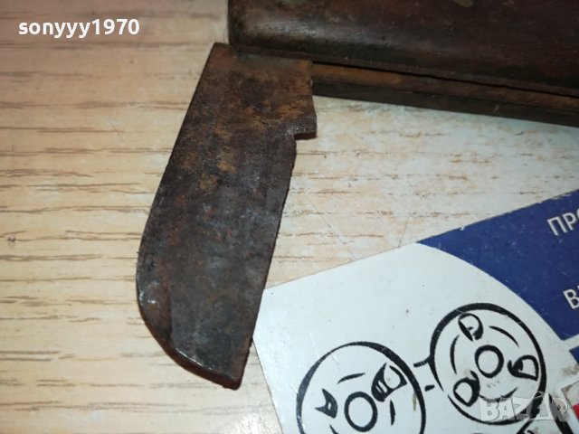 СТАРА НОЖКА-РЕЛИКВА АНТИКА 2612231455, снимка 11 - Антикварни и старинни предмети - 43552035