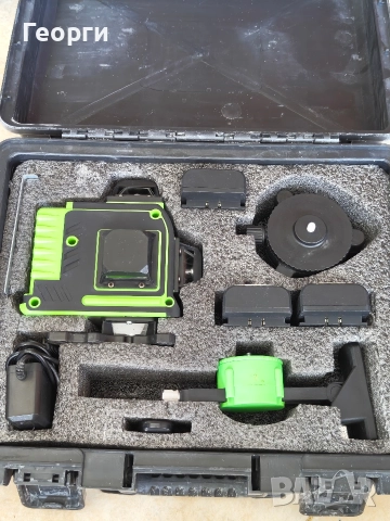 Лазерен нивелир Kraftworld, снимка 5 - Други инструменти - 52924087