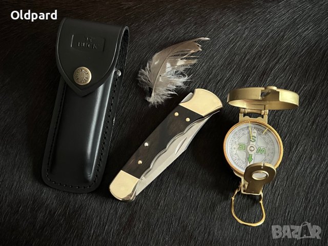 Buck 110 Hunter - Легендарният оригинален сгъваем джобен нож (BU110FG), снимка 7 - Ножове - 40495814