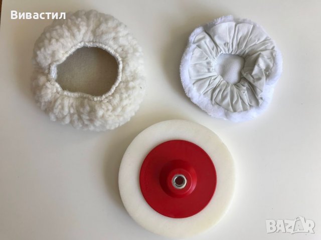 НОВИ Тампони за Шлайф и полирмашини комплекти за полиране, снимка 2 - Други инструменти - 35198627