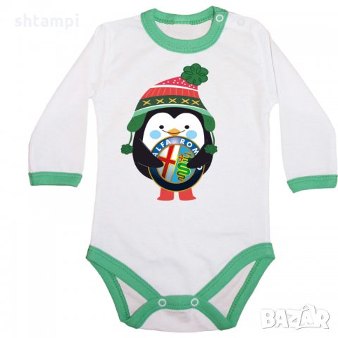 Бебешко боди ALFA ROMEO CHRISTMAS , снимка 2 - Бодита за бебе - 33225465