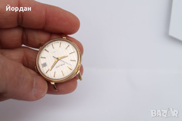 СССР ''Полет'' 17 камъка позлатен, снимка 7 - Антикварни и старинни предмети - 39286473