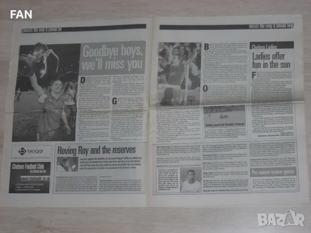 Челси Лондон - официални клубни вестници от 2001, 2002, 2003 и 2004 г., снимка 4 - Други - 48349555