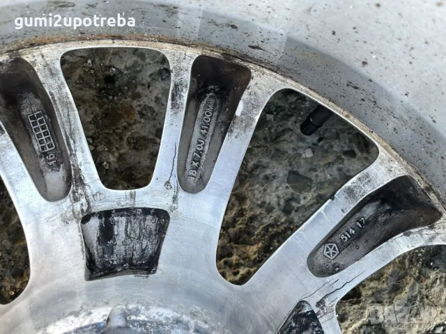 18 джанти 5х110 Jeep Cherokee V (KL) 7J et41 225/55/18 Michelin, снимка 6 - Гуми и джанти - 49980531