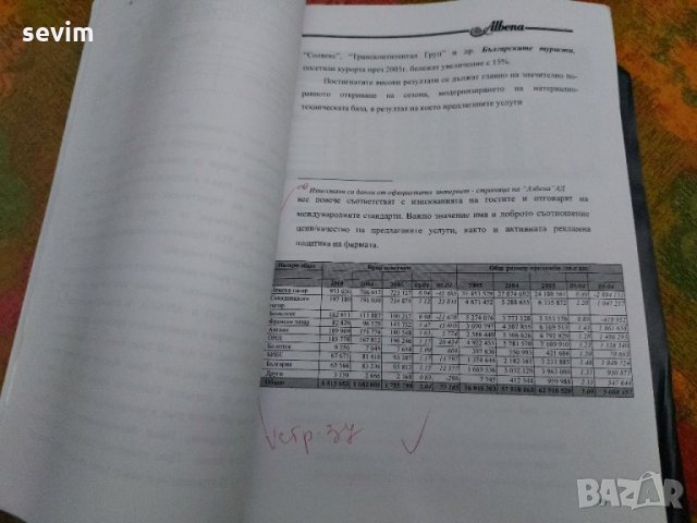 Дипломна работа-,,Анализ на разходите в Албена АД", снимка 2 - Специализирана литература - 35189179