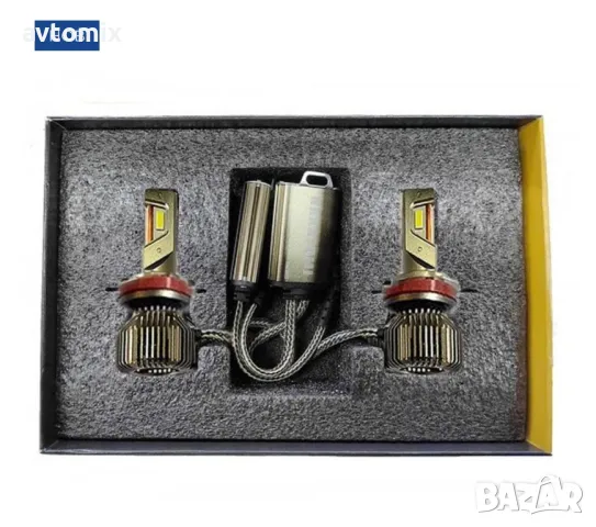 Nakamoto/Nakatomi H11/H8 H9 Диодна LED система CANBUS, 12-24V, 65W, 6500К, снимка 4 - Аксесоари и консумативи - 49762389