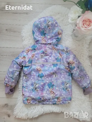 Зимно яке с качулка Елза , снимка 6 - Детски якета и елеци - 48692041