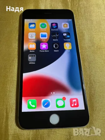 iPhone 6S Plus-мод.А 1634 ,128GB,Grey,зарядно, снимка 3 - Apple iPhone - 48921242