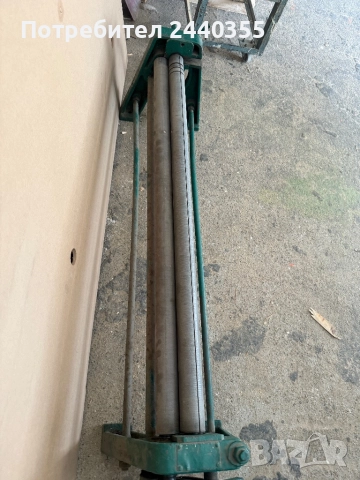 Това е ръчна валцова машина (ламариноръчна ролкова машина , снимка 2 - Индустриална техника - 52030761