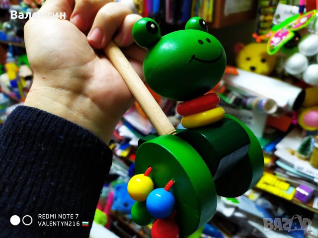 Играчка за бутане - дървена - различни модели, снимка 3 - Игри и пъзели - 28566780