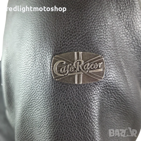 📌 5461 | Cafe Racer Дамско мото яке от текстил и естествена кожа – размер 36 – 240 лв, снимка 4 - Аксесоари и консумативи - 52801893