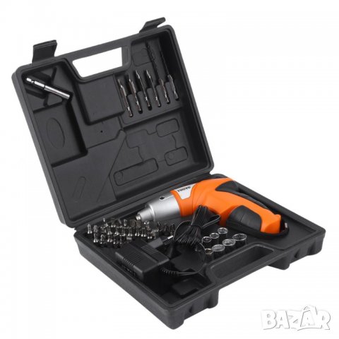 Aкумулаторна отвертка 4.8 V с LED лампа TUOYE, снимка 10 - Отвертки - 33031564