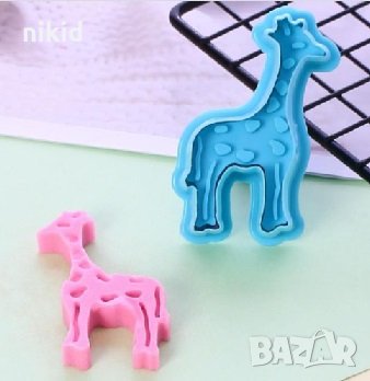 Зебра пластмасов резец с релеф и бутало украса сладки торта фондан и др