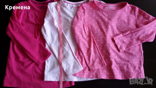 летни блузки за момиче- къс и дълъг ръкав - 4лв, потничета, снимка 3 - Детски тениски и потници - 28547353