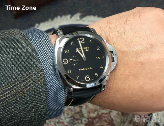 Panerai Luminor Marina 1950 3 Days 44mm Steel Black Dial Automatic Различни Варианти, снимка 15 - Мъжки - 48009757