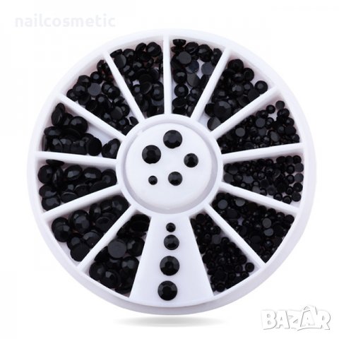 ЧЕРНИ КАМЪЧЕТА В 5 РАЗМЕРА