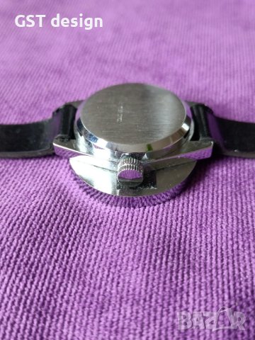 Много рядък Оригинал Часовник Швейцарски Megalo Дамски Механичен , снимка 7 - Дамски - 44062884
