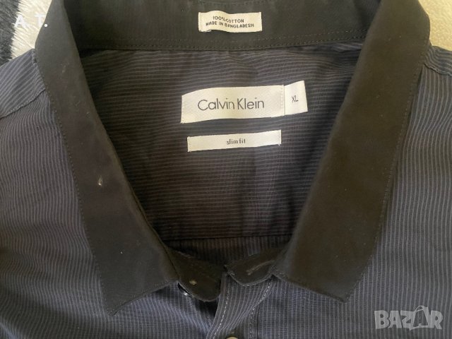 Риза Calvin Klein XL Нова! Оригинална!, снимка 3 - Ризи - 40281046
