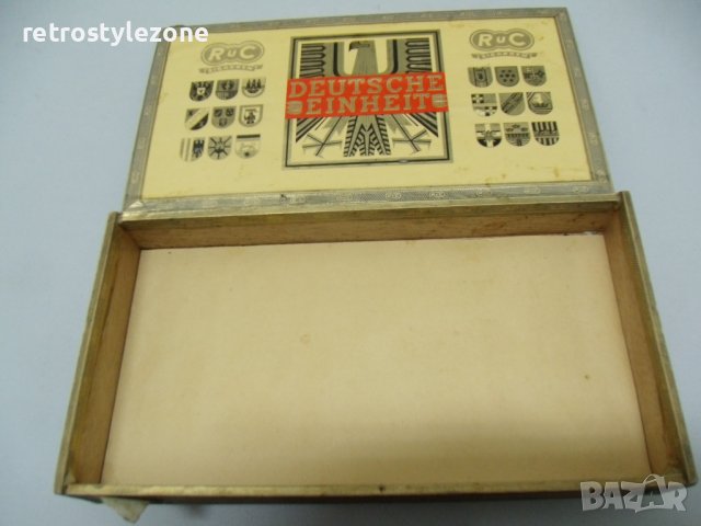 № 6752 стара дървена кутия   - размер 25 / 13 / 3,5 см , снимка 4 - Други ценни предмети - 39308214