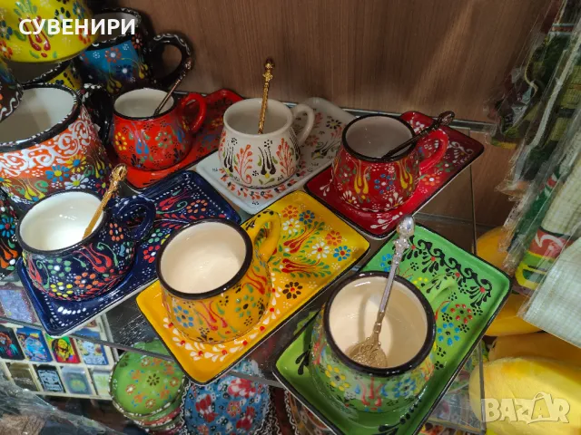 Турски чашки за кафе с чинийки