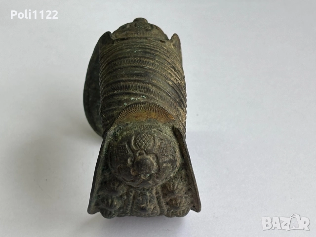 Възрожденска гривна рогатка, снимка 2 - Антикварни и старинни предмети - 51745409