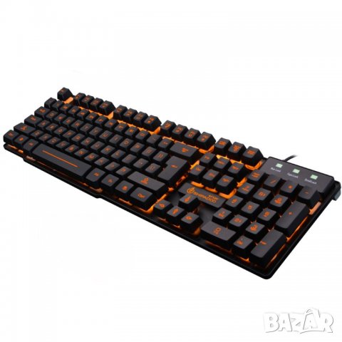 Геймърска клавиатура Shipadoo K600 с водоустойчив дизайн и подсветка, снимка 3 - Клавиатури и мишки - 32562628