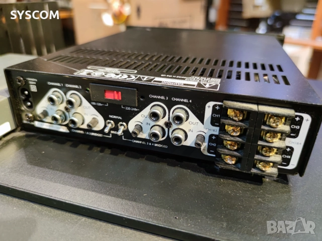 Усилвател Audica Professional MICROplus (4-канален)