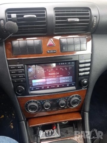 Мултимедия, Двоен дин, за Mercedes C Class, W203, W 209,с Android, C220, C320, CLK, C220, Навигация, снимка 8 - Аксесоари и консумативи - 43447989