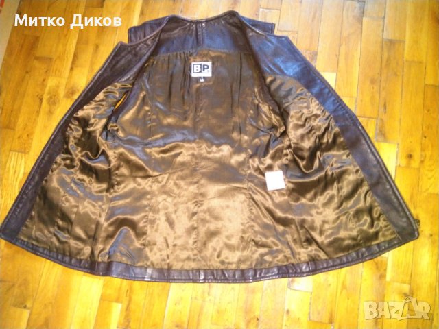 BP Nordstrom женски марков елек рокерски отличен естествена кожа размер М, снимка 12 - Елеци - 43504106