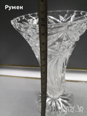 Вази кристални, шведски, снимка 5 - Вази - 48923613