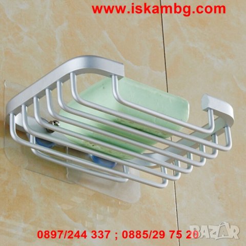 Поставка за сапун за баня БЕЗ ПРОБИВАНЕ - код 2502, снимка 2 - Други стоки за дома - 26712547