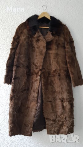 Дамско палто естествен косъм размер ХЛ, снимка 12 - Палта, манта - 43743660