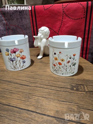 Нови порцеланови пепелници, снимка 5 - Други - 52849788