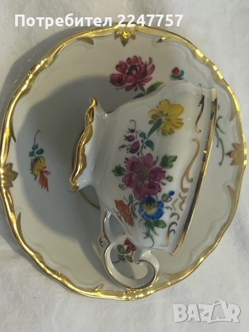 Рядък модел порцелан Weimar, снимка 4 - Антикварни и старинни предмети - 52115911