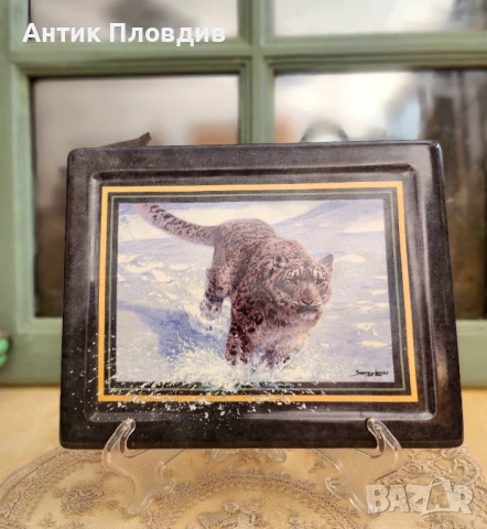 Керамична чиния „Swift Pursuit“ – John Seerey-Lester, The Bradford Exchange (1999)