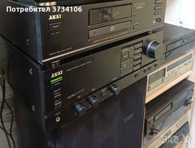 Akai AM-32, CD-37., снимка 9 - Аудиосистеми - 53441692