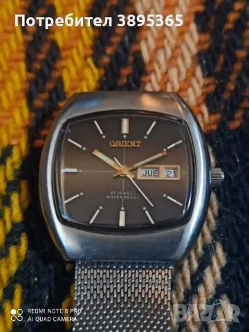 Часовник Ориент 27 камъка, снимка 2 - Мъжки - 48122655