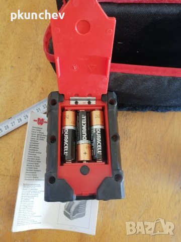 Лазерен нивелир WURTH CLL06 и Лазерен приемник WURTH LL-30, снимка 5 - Измервателни инструменти - 43567845